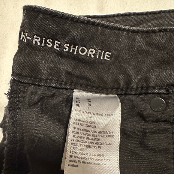 American eagle high Rise Shortie size 00 - Picture 4 of 4